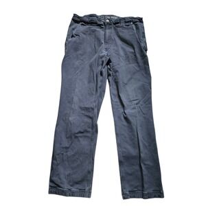 Duluth Trading Flex Fire Hose Utility Carpenter Pants Mens 38x32 Dark Blue